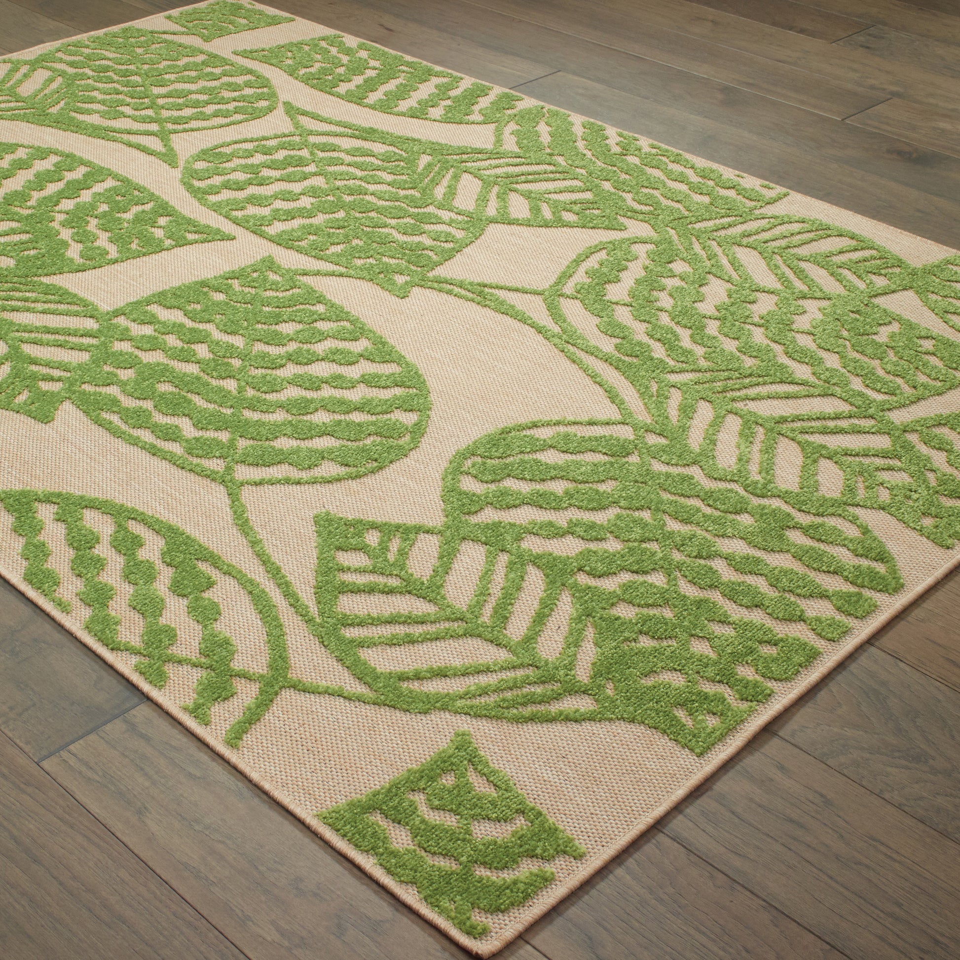 Oriental Weavers Cayman  Sand Green Tropical