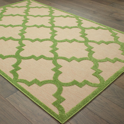 Oriental Weavers Cayman  Sand Green Moroccan