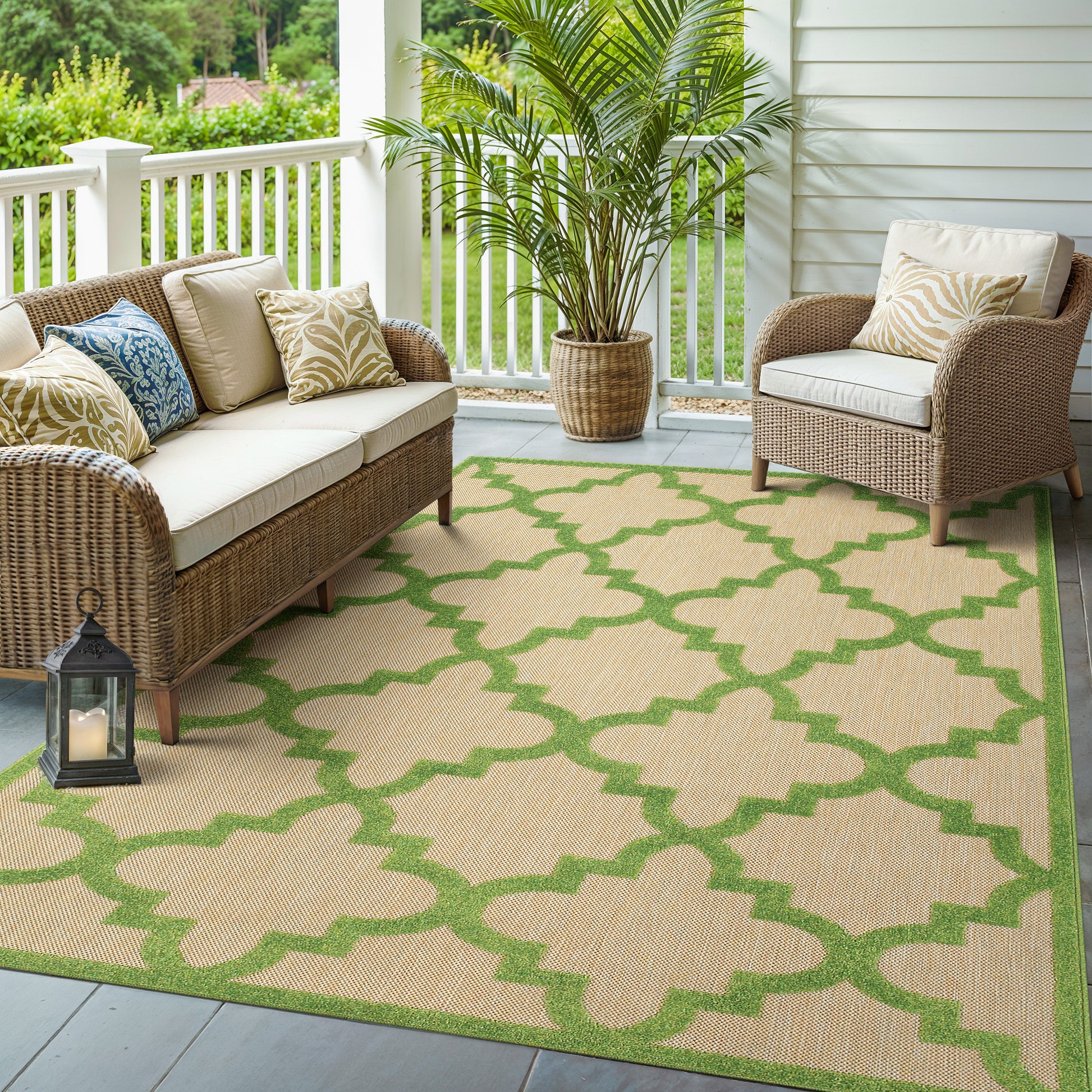 Oriental Weavers Cayman  Sand Green Moroccan