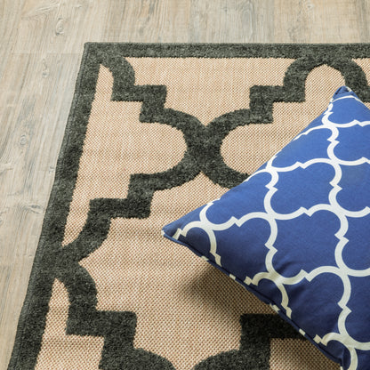 Oriental Weavers Cayman  Sand Charcoal Moroccan