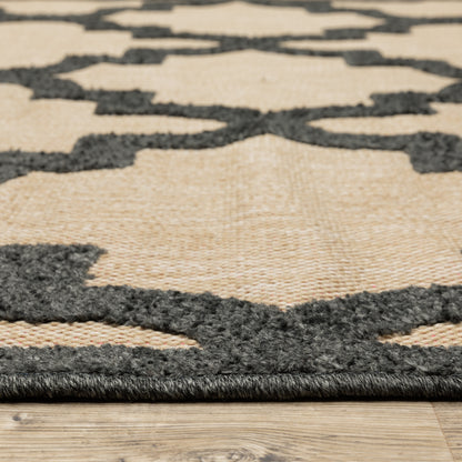 Oriental Weavers Cayman  Sand Charcoal Moroccan