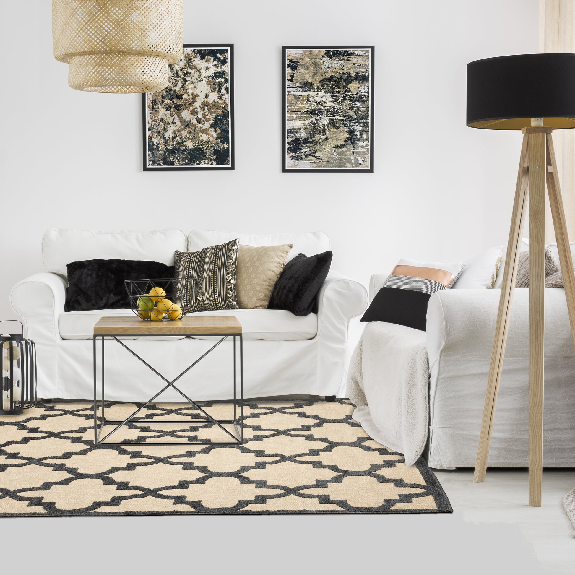 Oriental Weavers Cayman  Sand Charcoal Moroccan