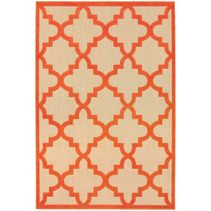 Oriental Weavers Cayman  Sand Orange Moroccan
