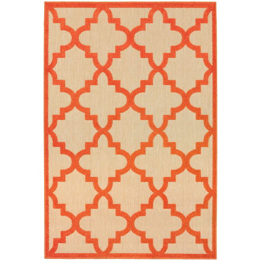 Oriental Weavers Cayman  Sand Orange Moroccan