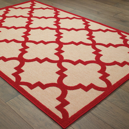 Oriental Weavers Cayman  Sand Red Moroccan
