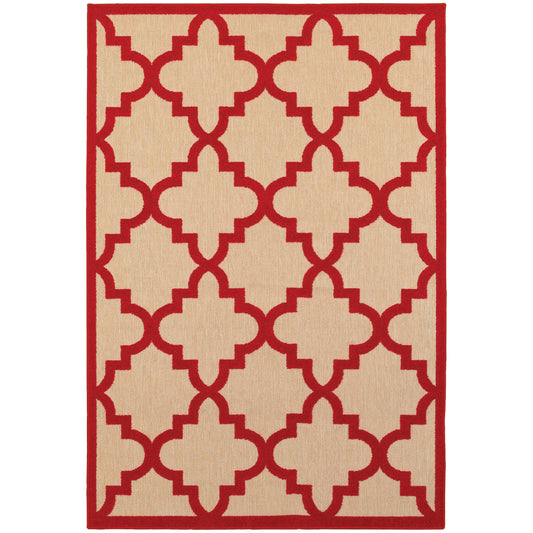 Oriental Weavers Cayman  Sand Red Moroccan