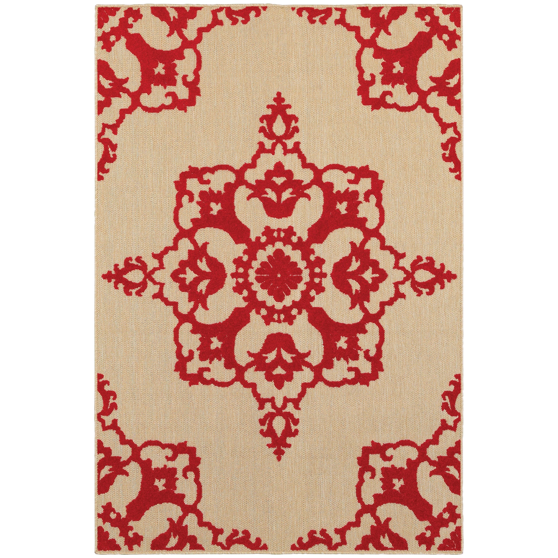 Oriental Weavers Cayman  Sand Red Transitional