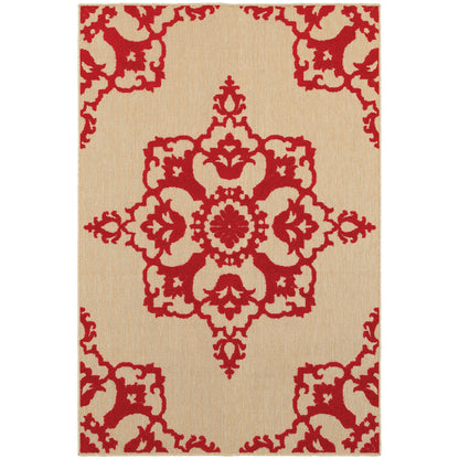 Oriental Weavers Cayman  Sand Red Transitional