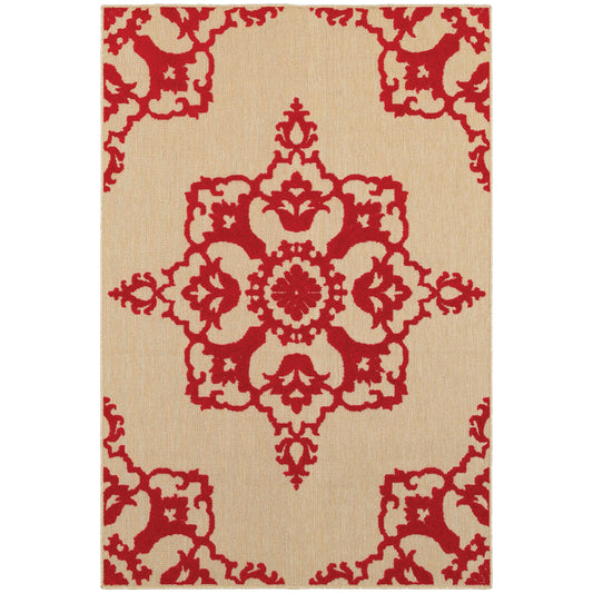 Oriental Weavers Cayman  Sand Red Transitional