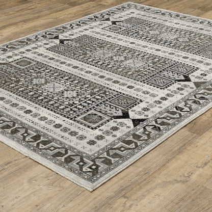 Oriental Weavers Chamberlain  Ivory Charcoal Traditional