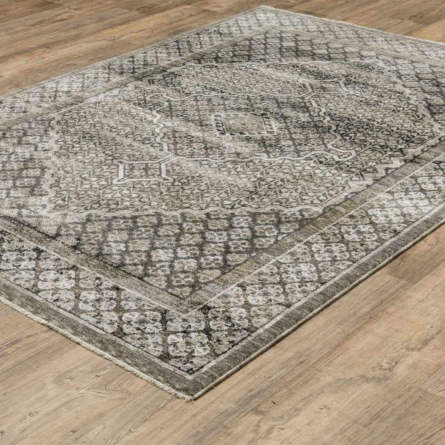 Oriental Weavers Chamberlain  Grey Beige Traditional