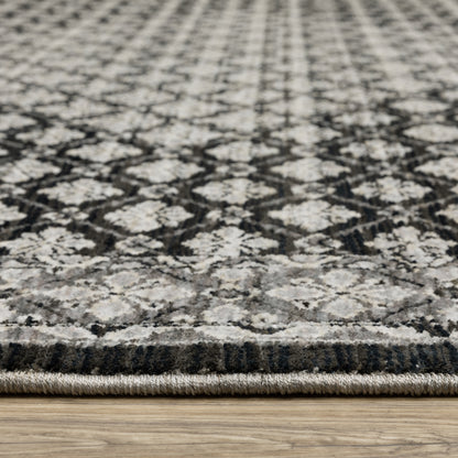 Oriental Weavers Chamberlain  Black Grey Traditional