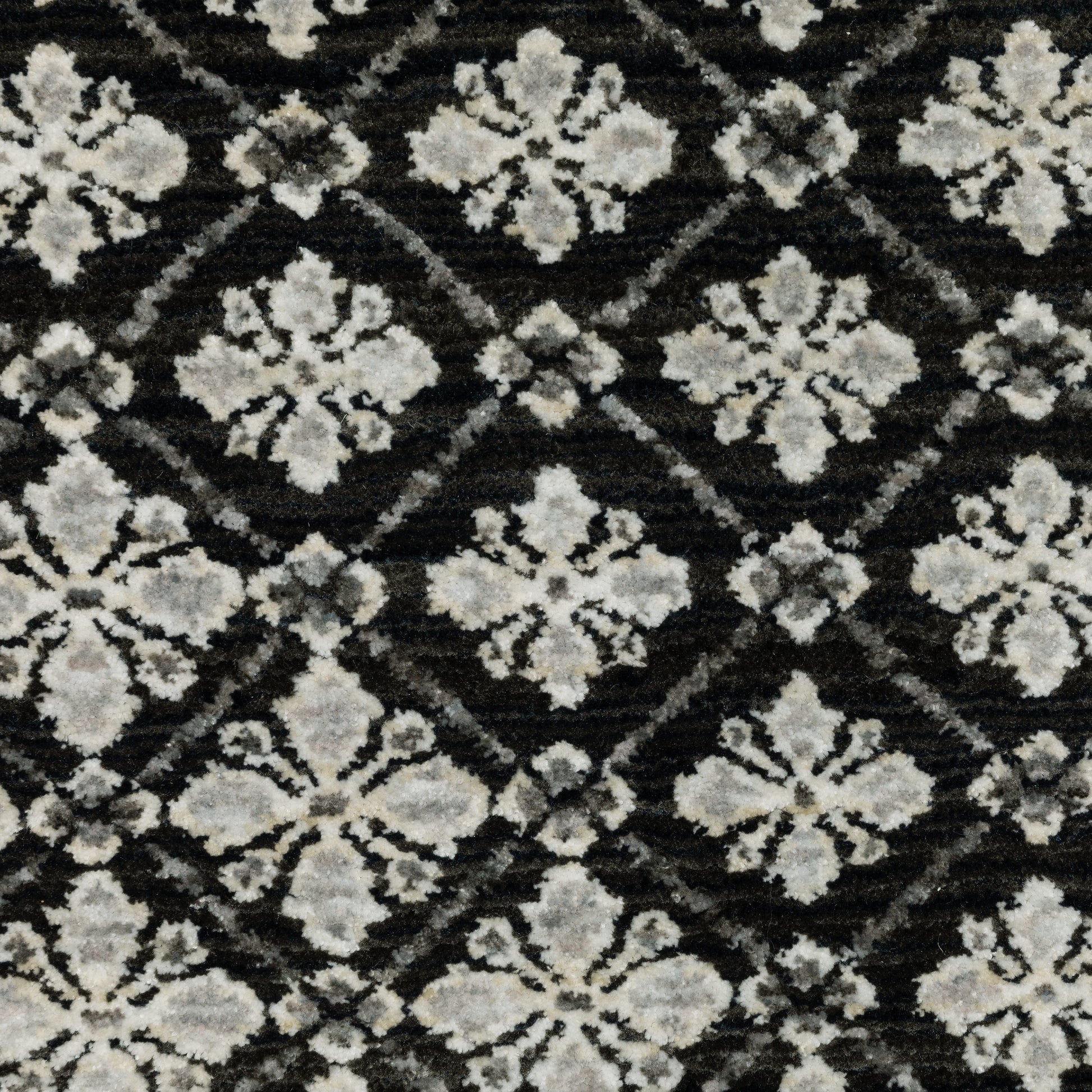 Oriental Weavers Chamberlain  Black Grey Traditional