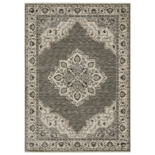 Oriental Weavers Chamberlain  Grey Beige Traditional