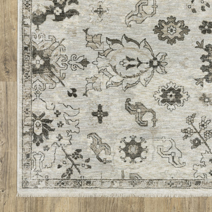 Oriental Weavers Chamberlain  Ivory Grey Traditional