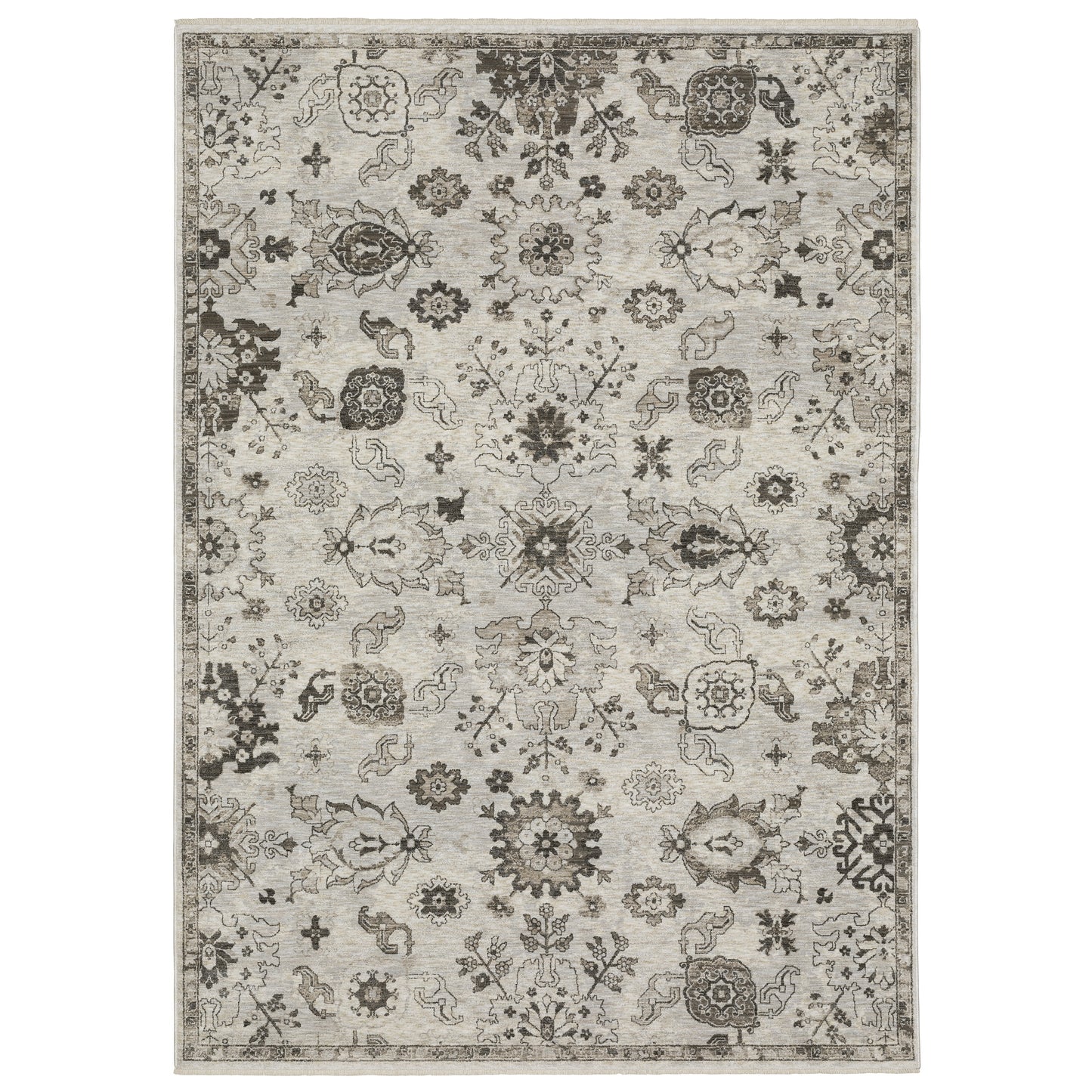 Oriental Weavers Chamberlain  Ivory Grey Traditional