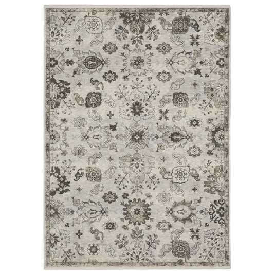 Oriental Weavers Chamberlain  Ivory Grey Traditional