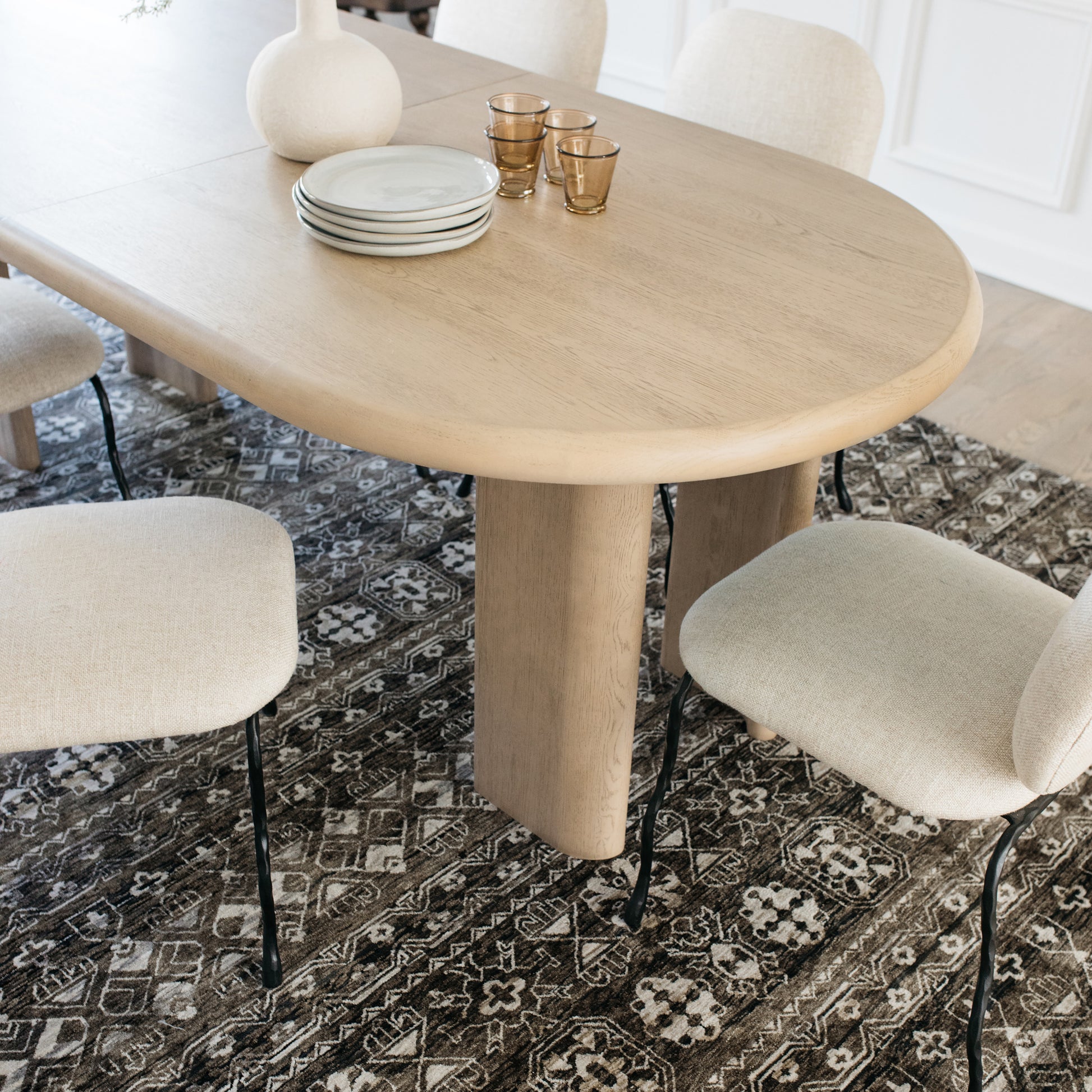 Oriental Weavers Chamberlain  Black Grey Tribal