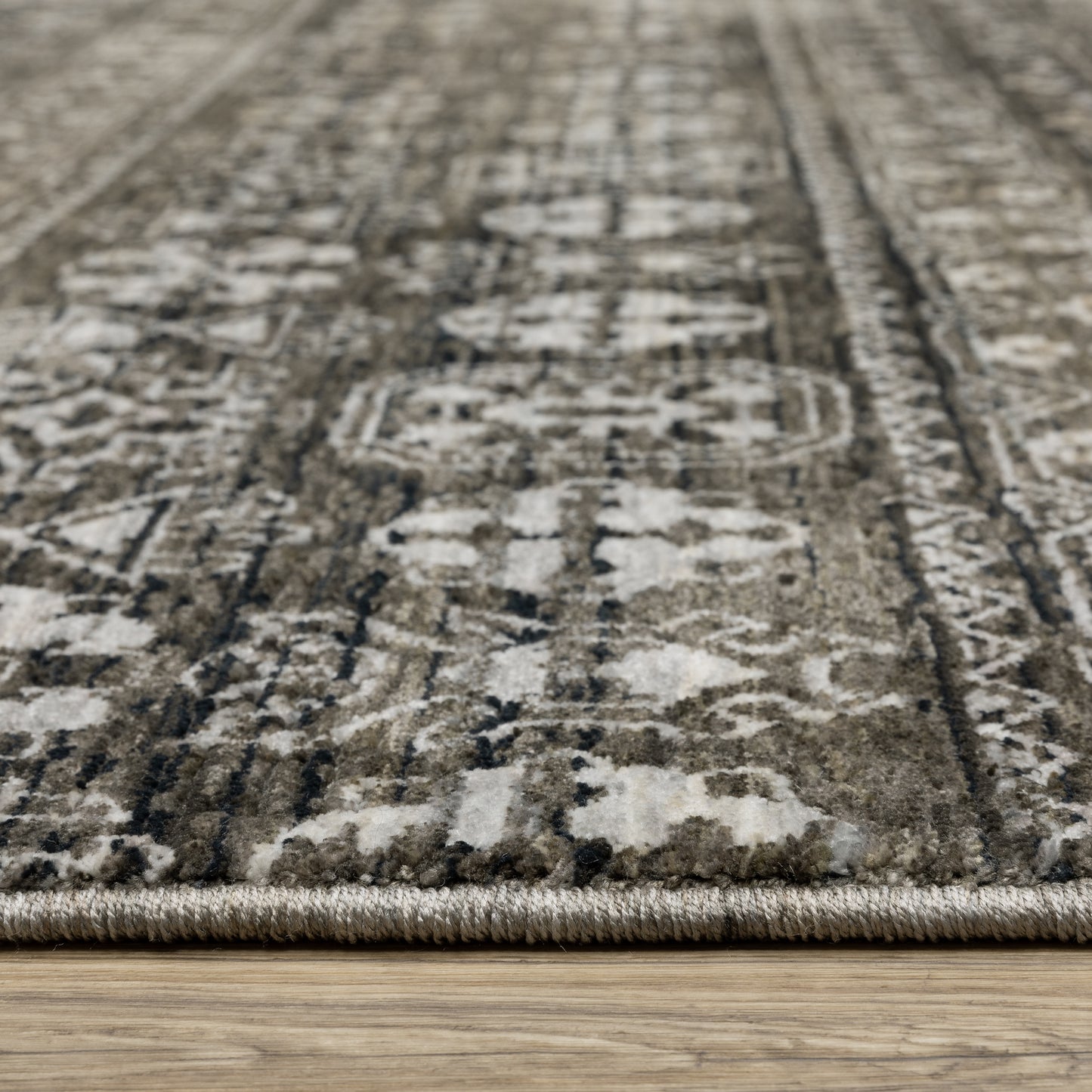 Oriental Weavers Chamberlain  Black Grey Tribal