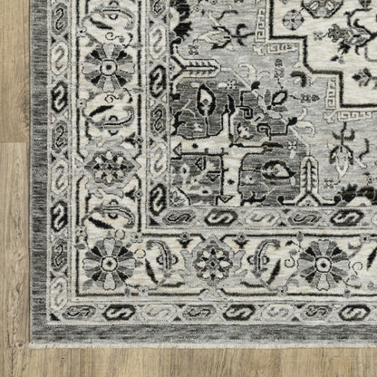 Oriental Weavers Chamberlain  Grey Ivory Traditional