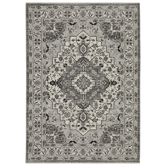 Oriental Weavers Chamberlain  Grey Ivory Traditional