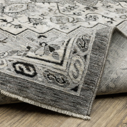 Oriental Weavers Chamberlain  Grey Ivory Traditional
