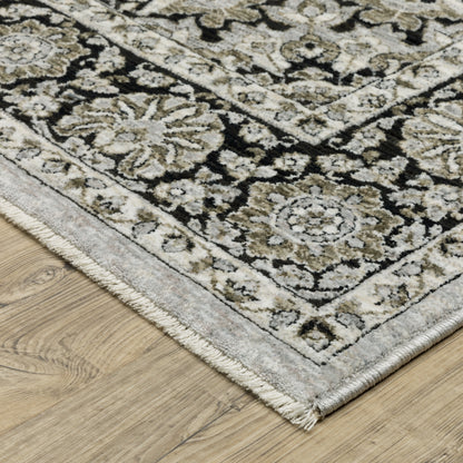 Oriental Weavers Chamberlain  Grey Black Bohemian