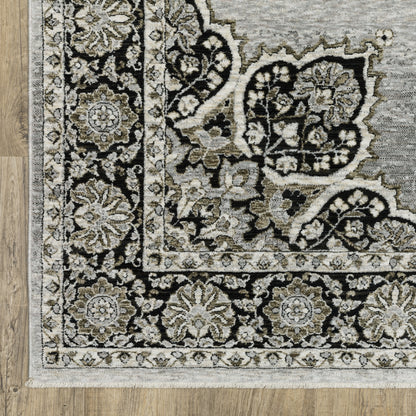 Oriental Weavers Chamberlain  Grey Black Bohemian