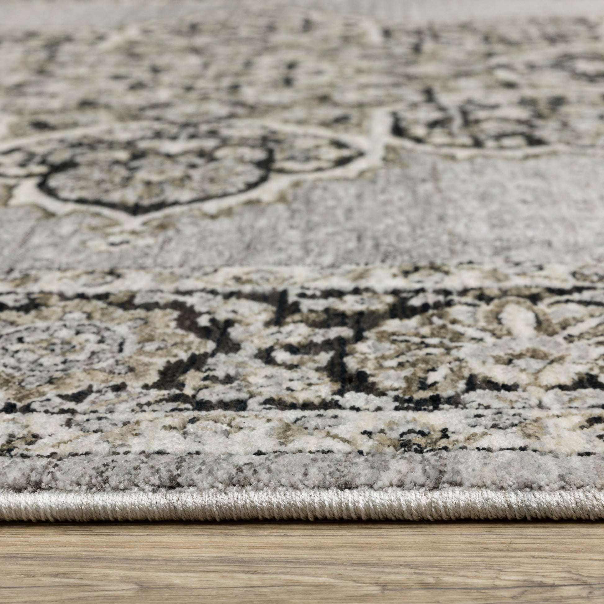 Oriental Weavers Chamberlain  Grey Black Bohemian