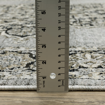 Oriental Weavers Chamberlain  Grey Black Bohemian