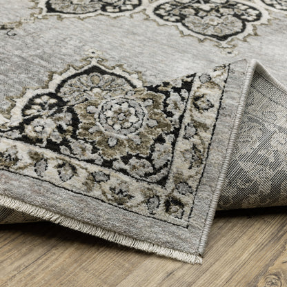 Oriental Weavers Chamberlain  Grey Black Bohemian