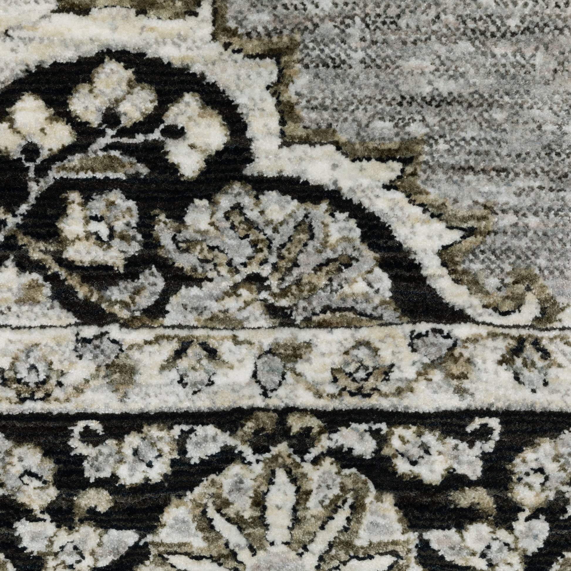 Oriental Weavers Chamberlain  Grey Black Bohemian