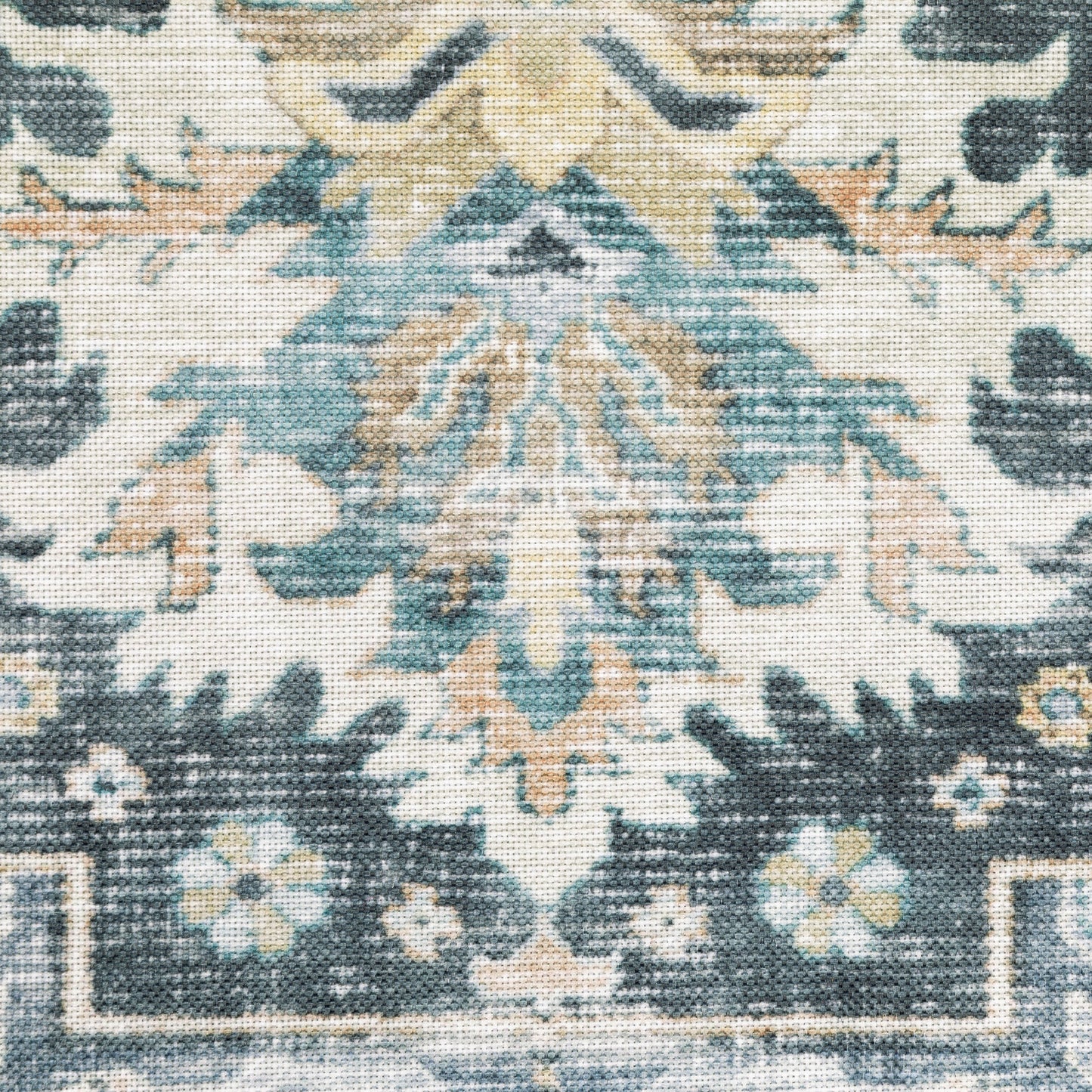 Oriental Weavers Charleston  Blue Ivory Traditional