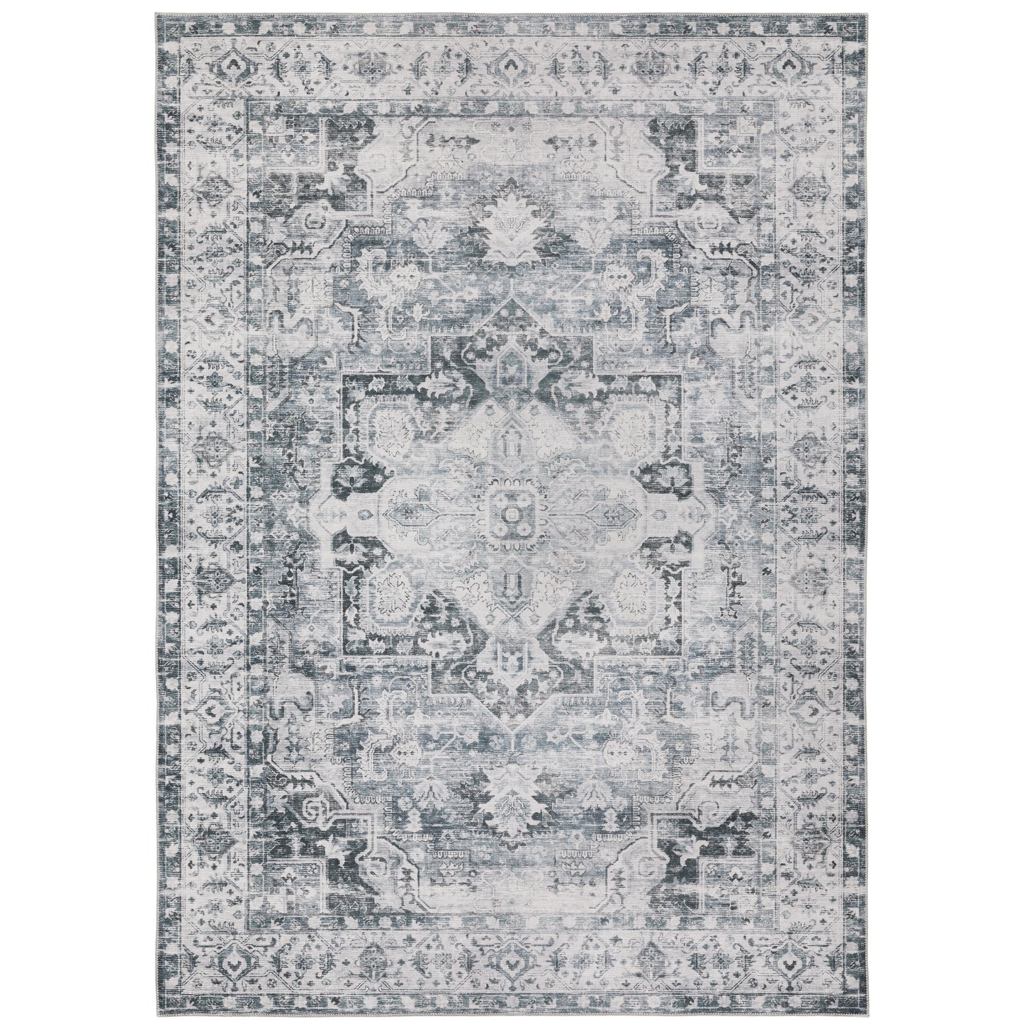 Oriental Weavers Charleston  Navy Ivory Traditional