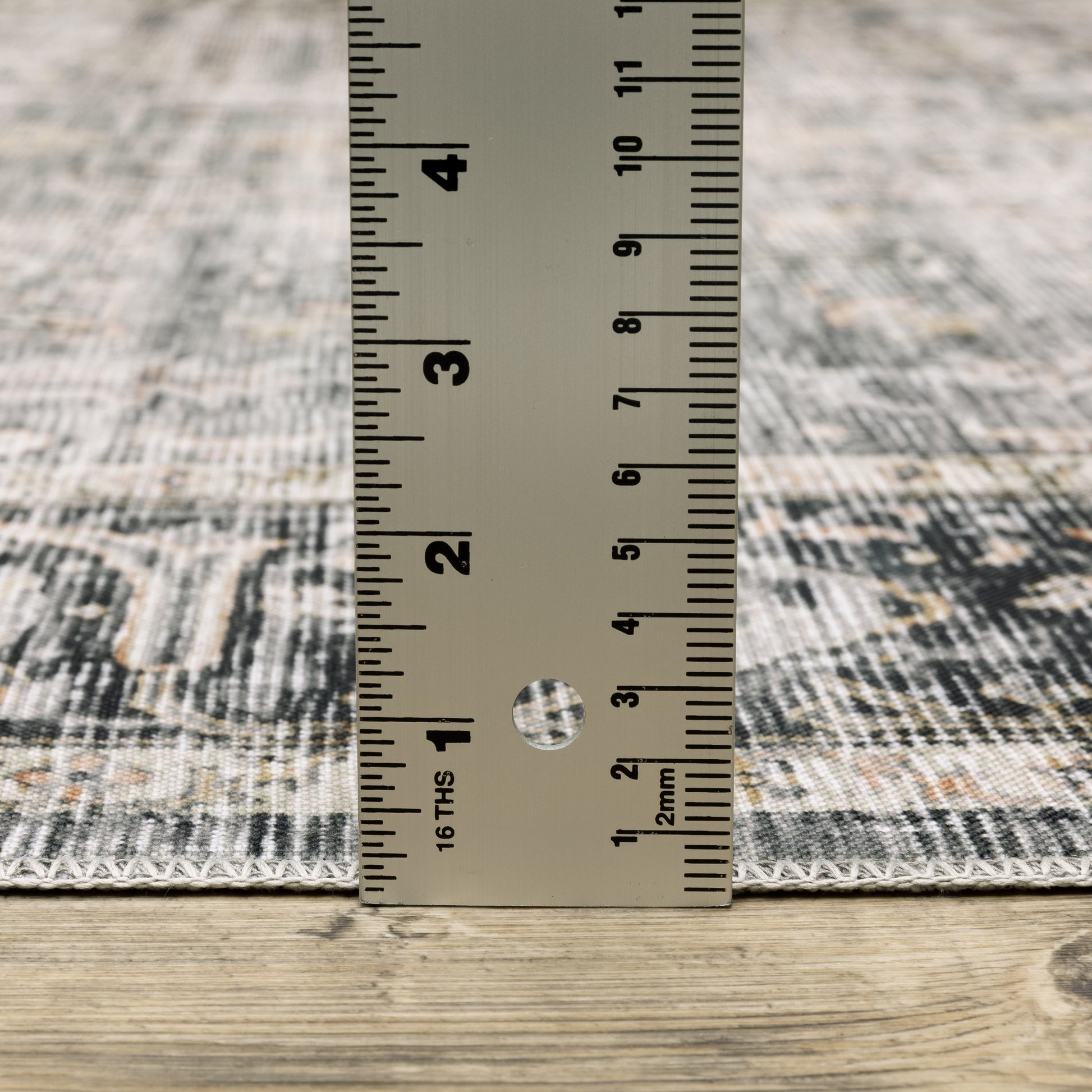 Oriental Weavers Charleston  Charcoal Grey Traditional