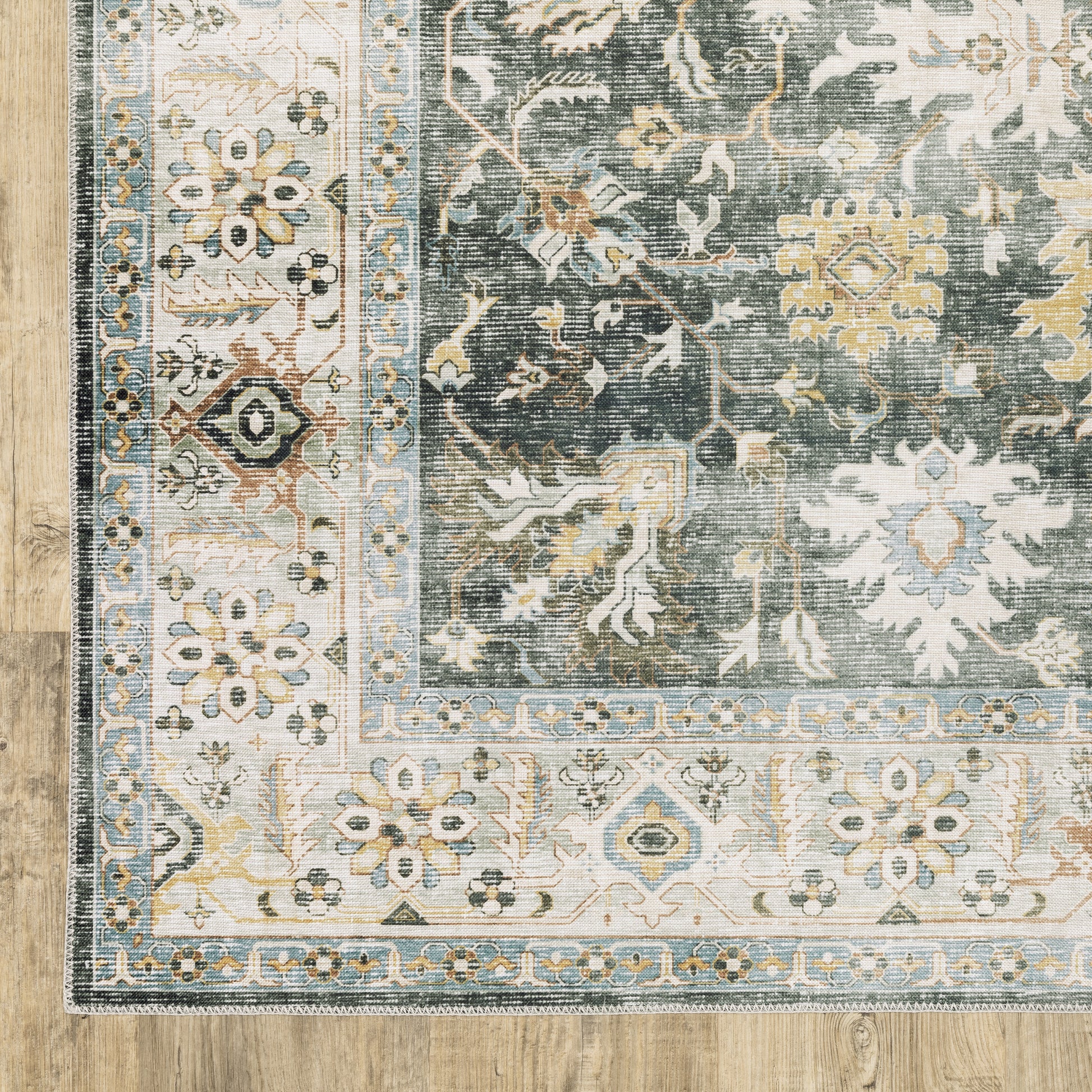 Oriental Weavers Charleston  Grey Gold Traditional