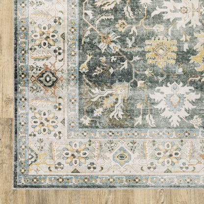 Oriental Weavers Charleston  Grey Gold Traditional