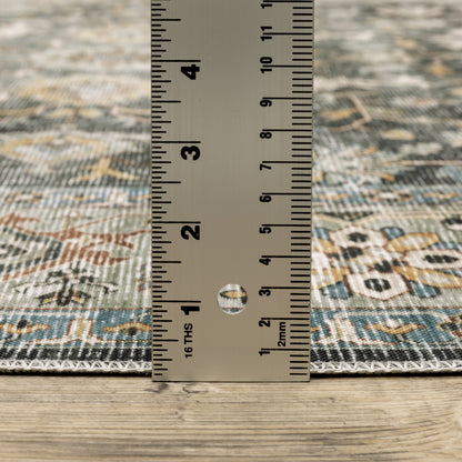 Oriental Weavers Charleston  Grey Gold Traditional