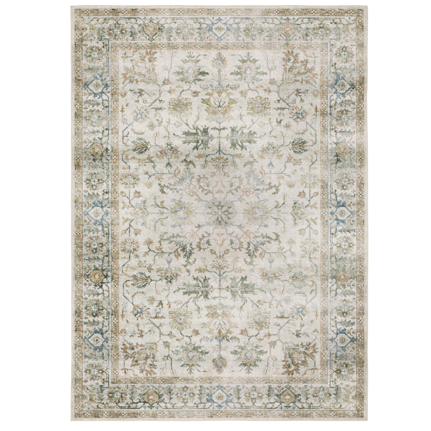 Oriental Weavers Charleston  Gray Multi Traditional