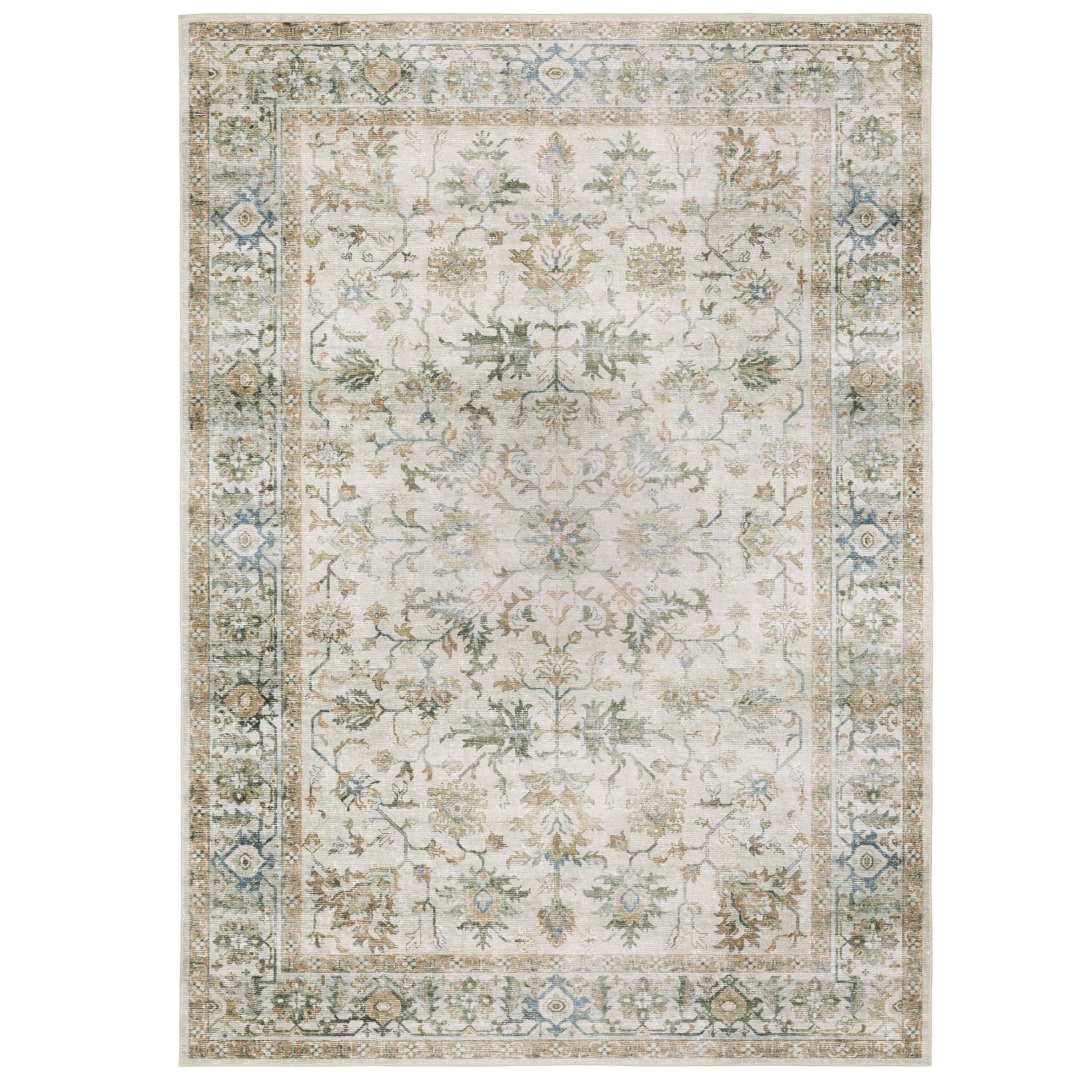 Oriental Weavers Charleston  Gray Multi Traditional