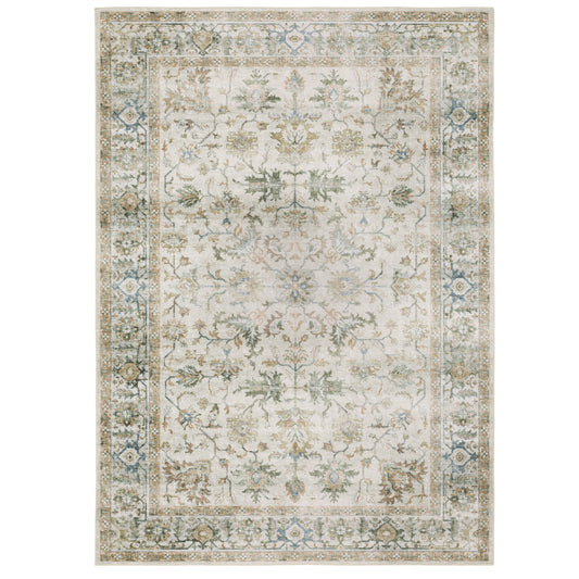 Oriental Weavers Charleston  Gray Multi Traditional