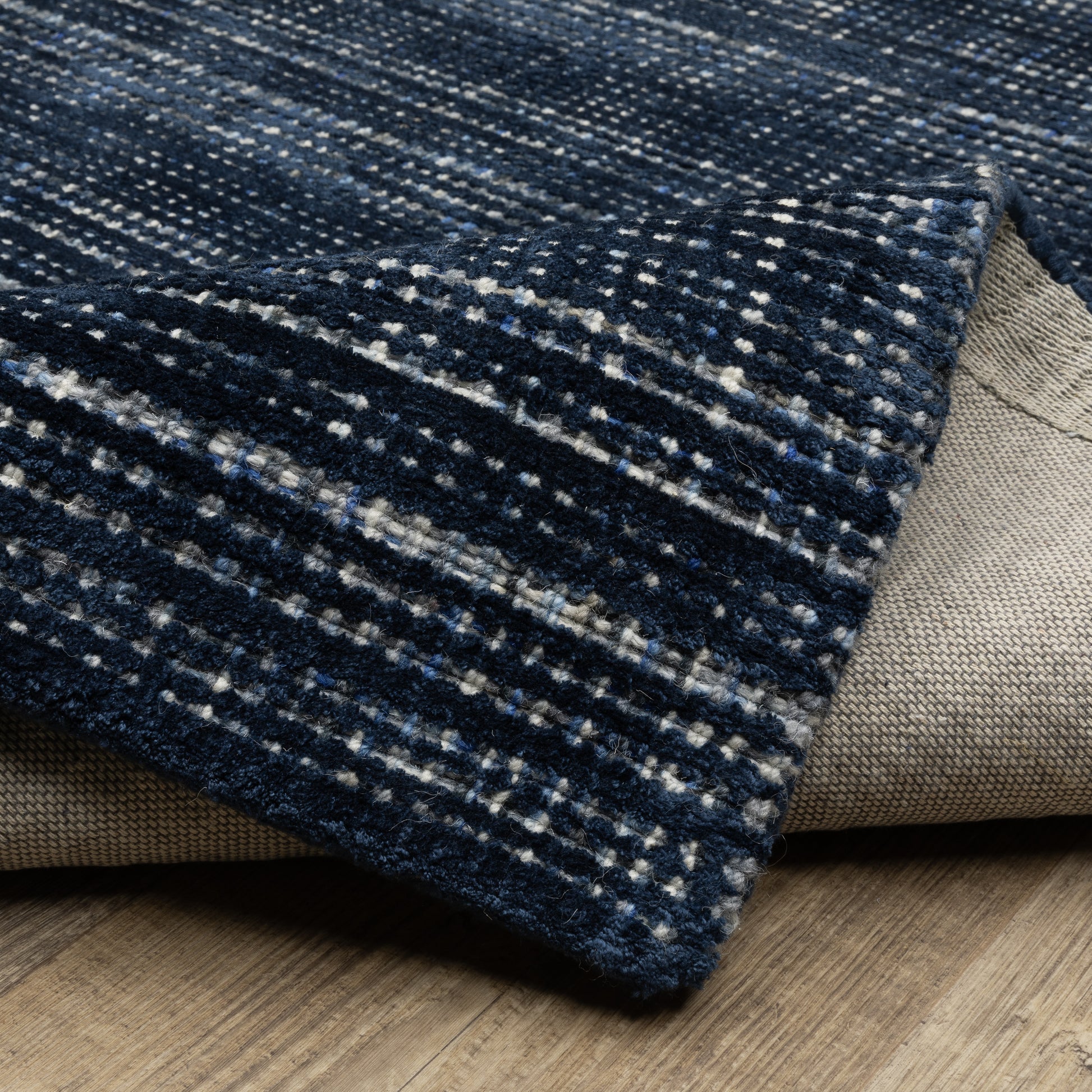 Oriental Weavers Circa  Navy Blue Industrial