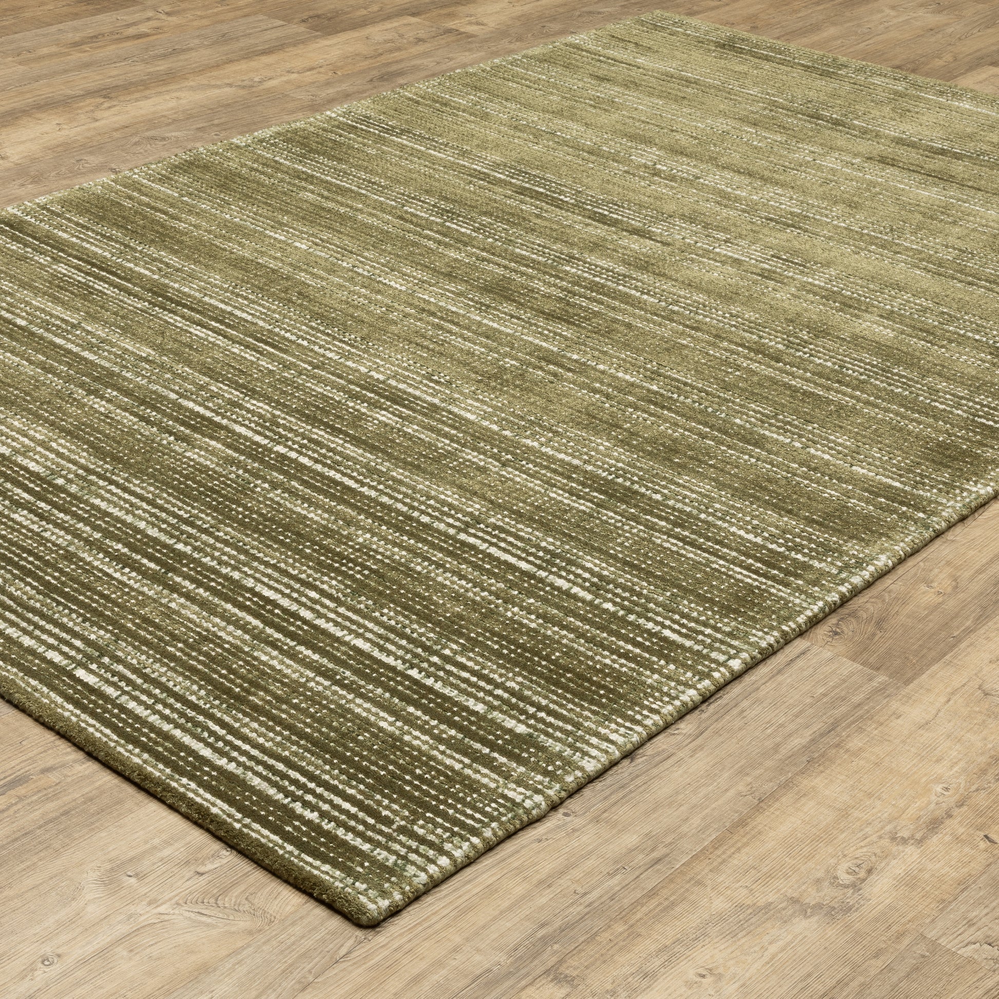 Oriental Weavers Circa  Green Ivory Industrial