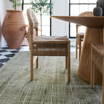 Oriental Weavers Circa  Green Ivory Industrial