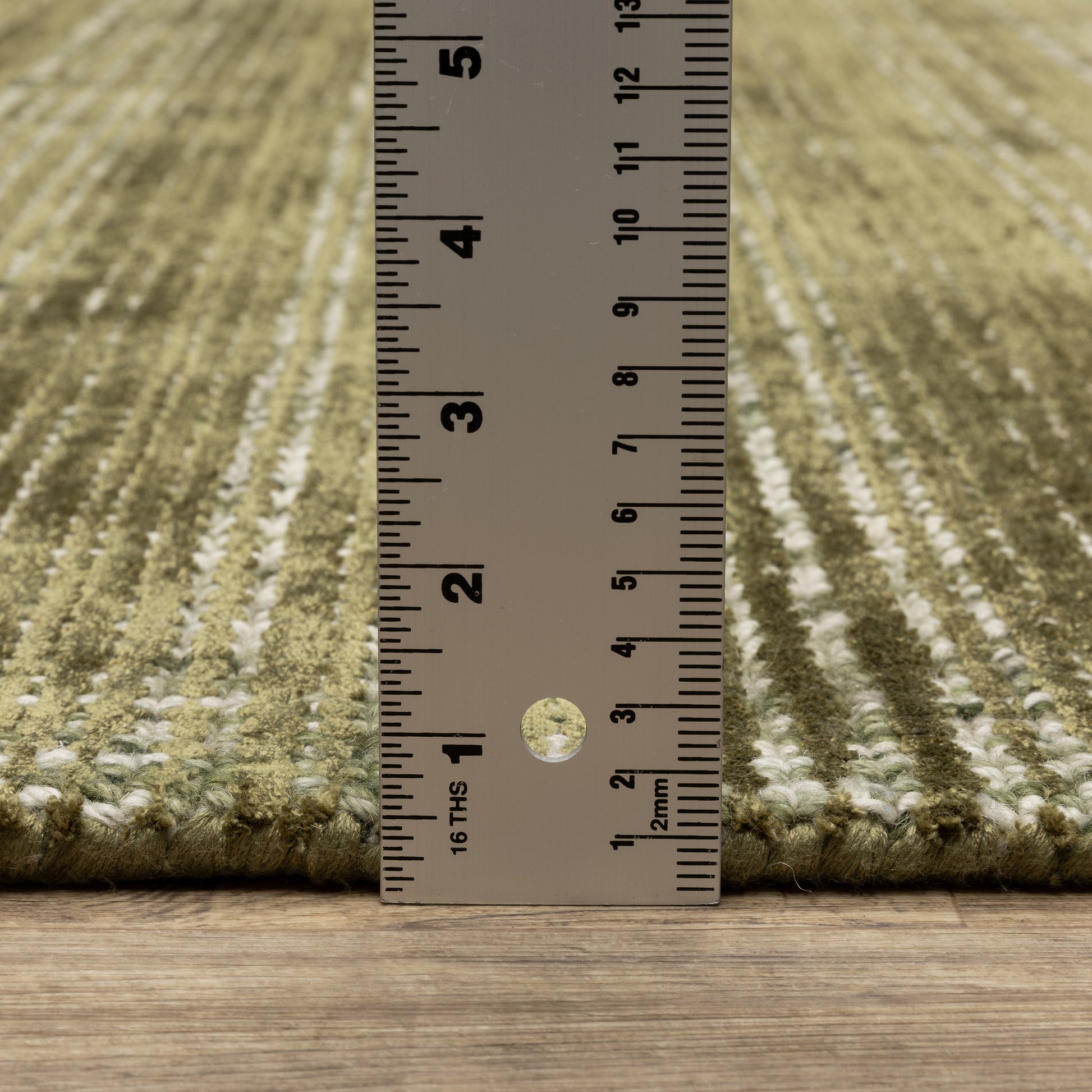 Oriental Weavers Circa  Green Ivory Industrial