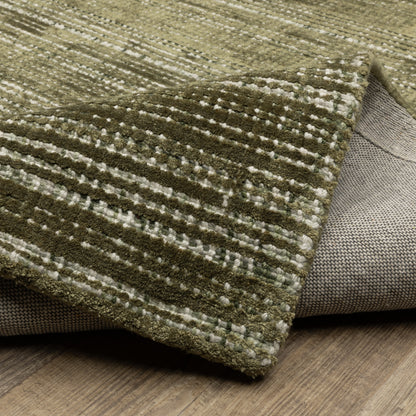 Oriental Weavers Circa  Green Ivory Industrial