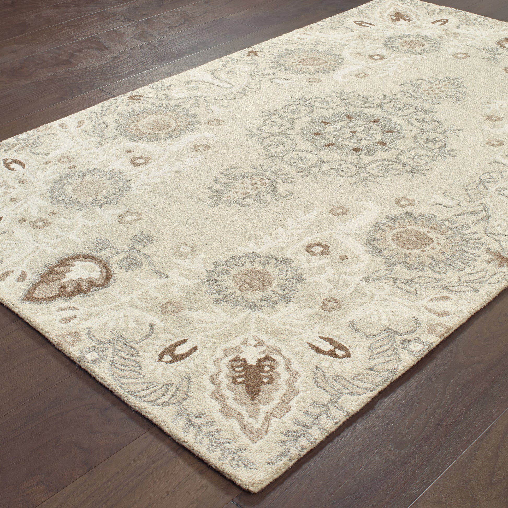 Oriental Weavers Craft  Sand Ash Scandinavian