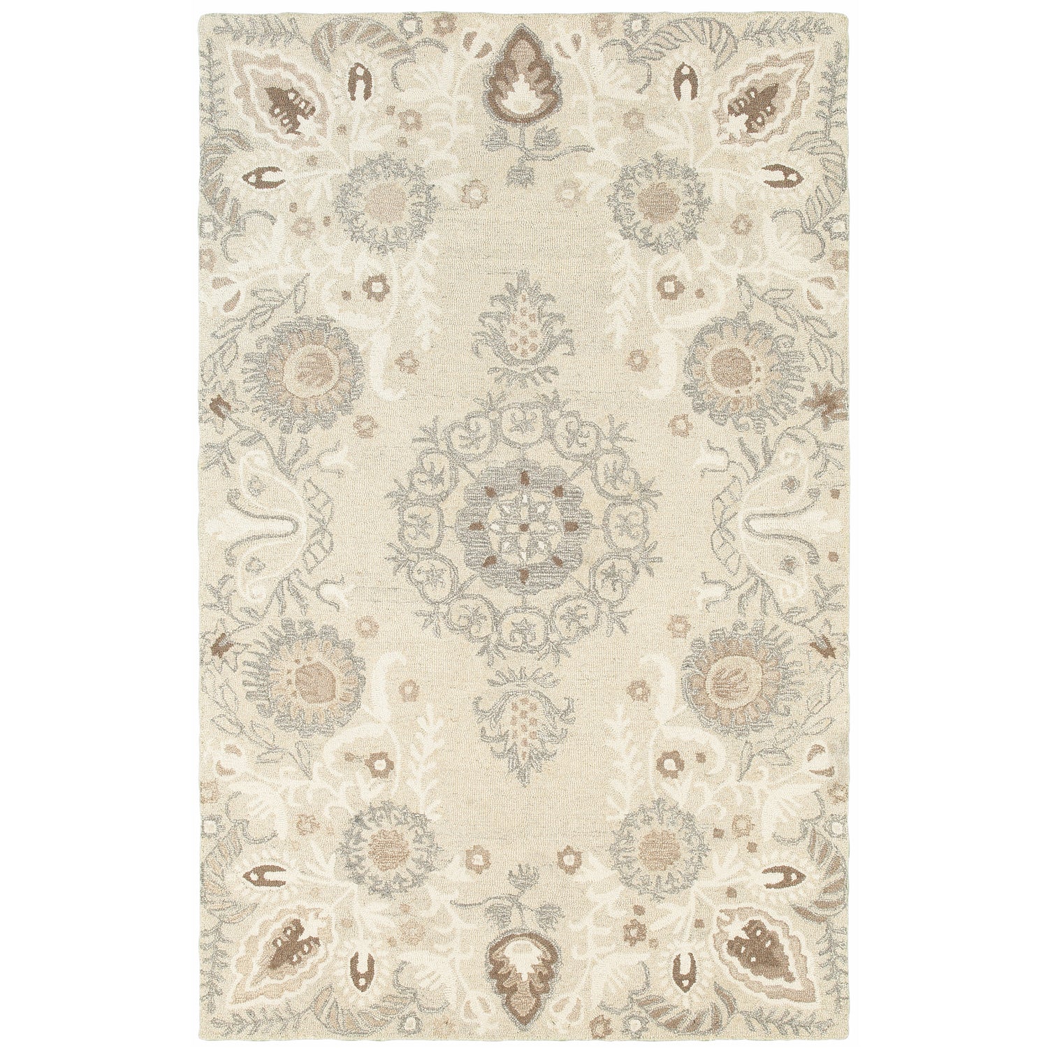 Oriental Weavers Craft  Sand Ash Scandinavian