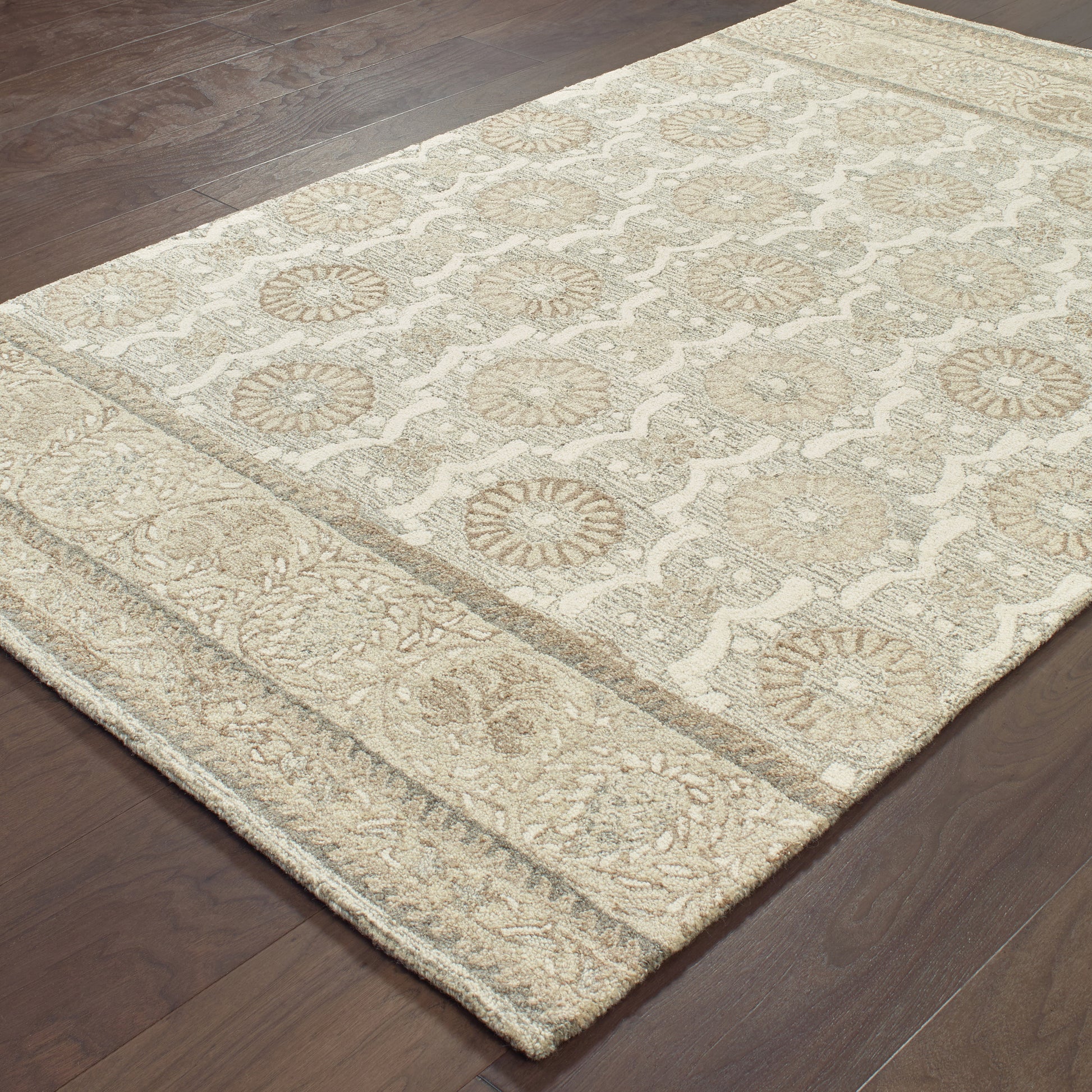 Oriental Weavers Craft  Ash Sand Scandinavian