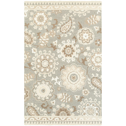 Oriental Weavers Craft  Grey Sand Scandinavian